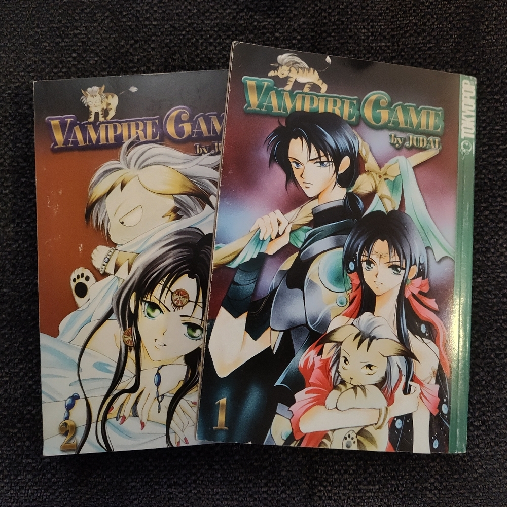 Vampire Game Manga Volumes 1 and 2 by Judal